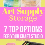 storage containers for art supplies