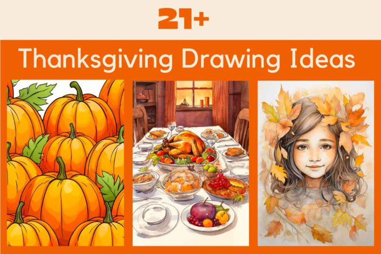 Thanksgiving Drawing Ideas featured image