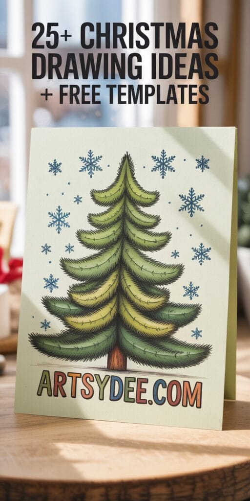christmas drawing ideas
