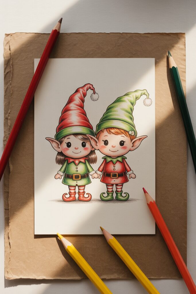 christmas drawing ideas