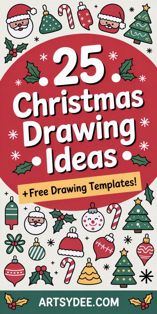 christmas drawing ideas