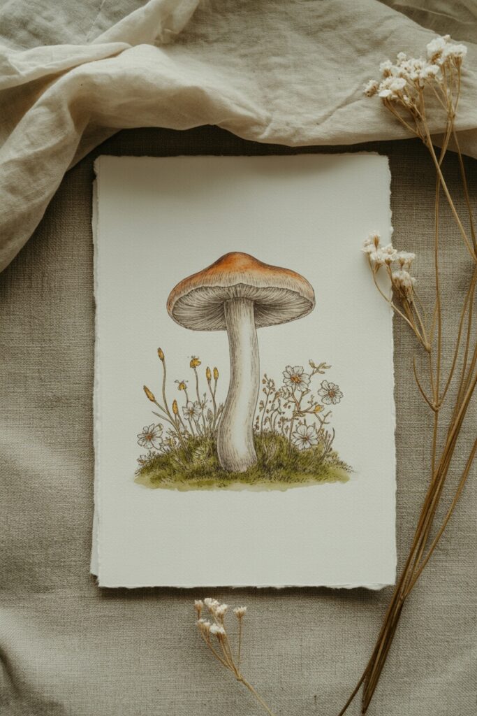 mushroom drawing ideas Artsydee