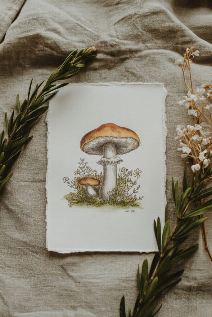 mushroom drawing ideas Artsydee