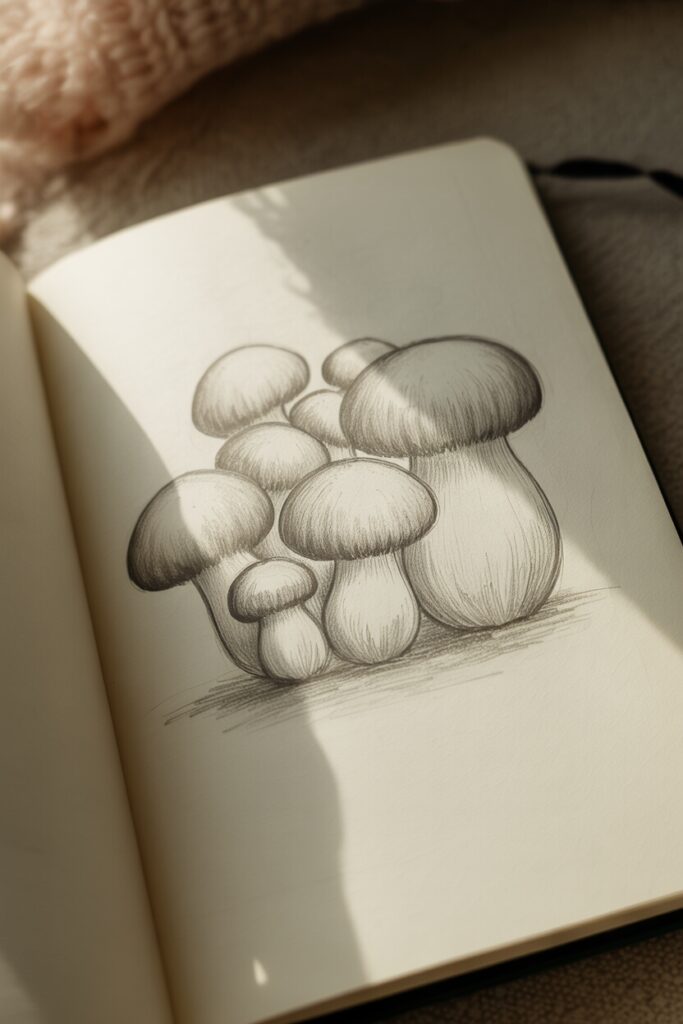 mushroom drawing ideas Artsydee