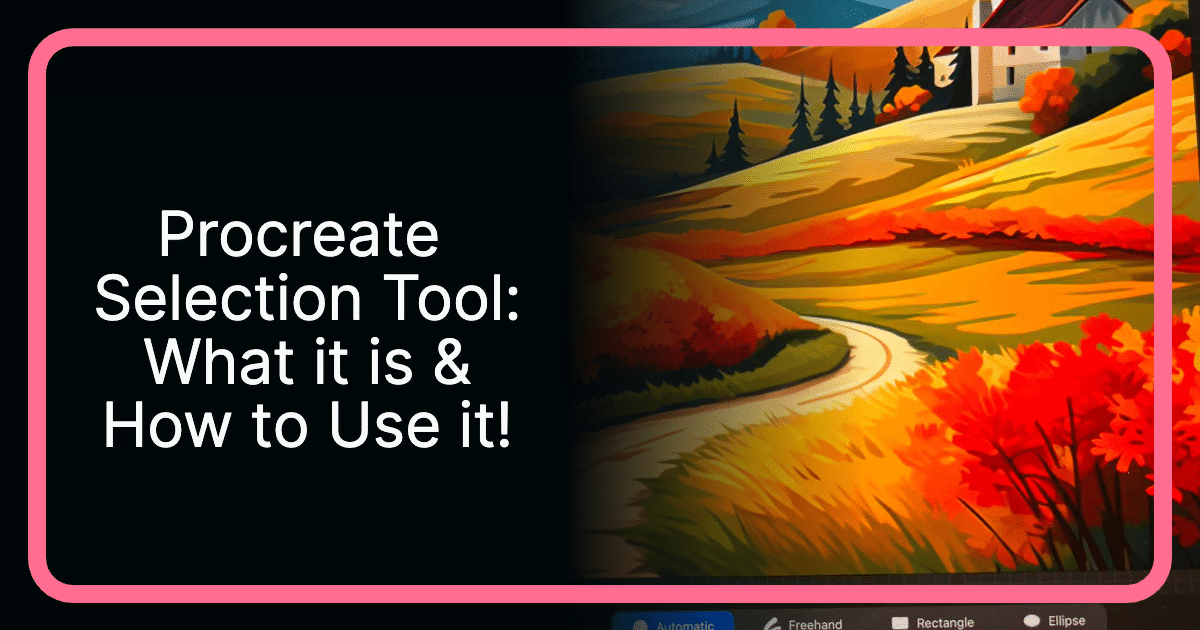 procreate selection tool featured image