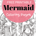 Free Printable Mermaid Coloring pages