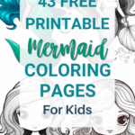 Free Printable Mermaid Coloring Pages (5)