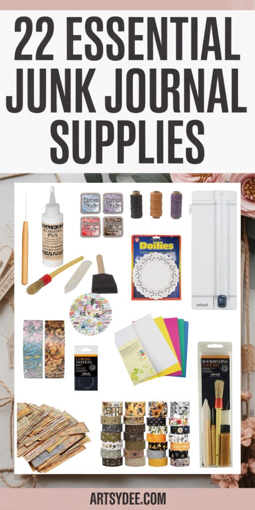 junk journal supplies