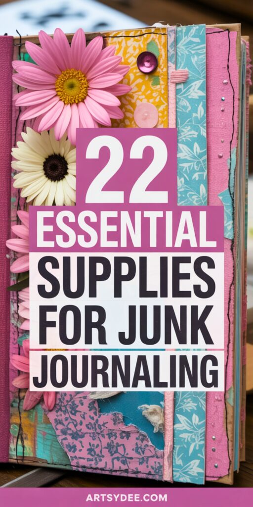 junk journal supplies