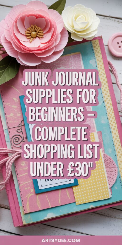 junk journal supplies