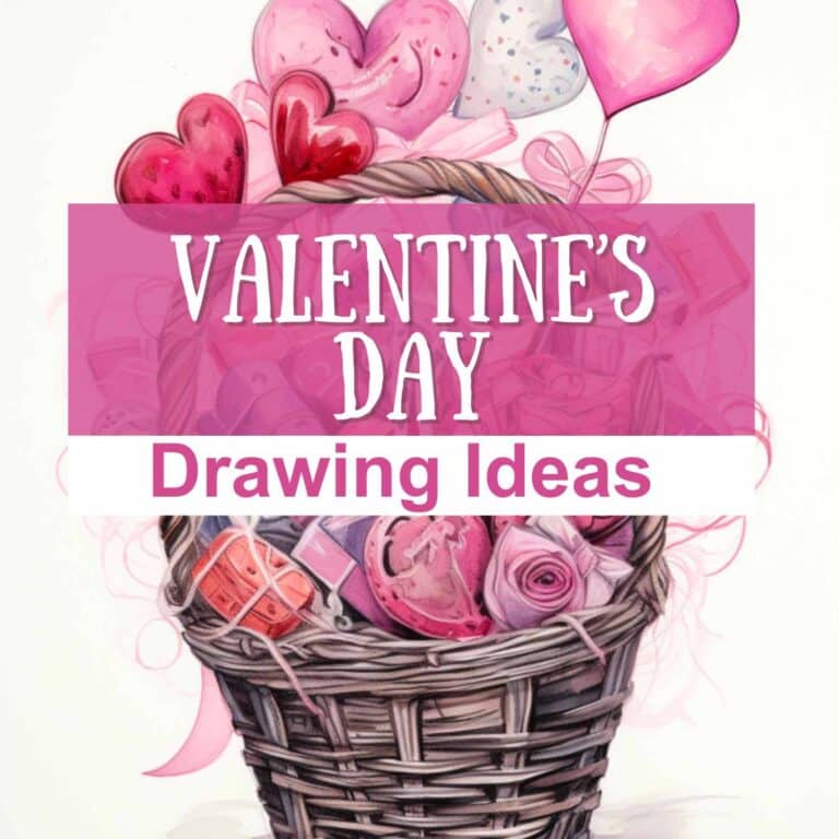 valentine's day drawing ideas
