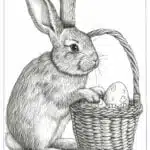 easter bunny template
