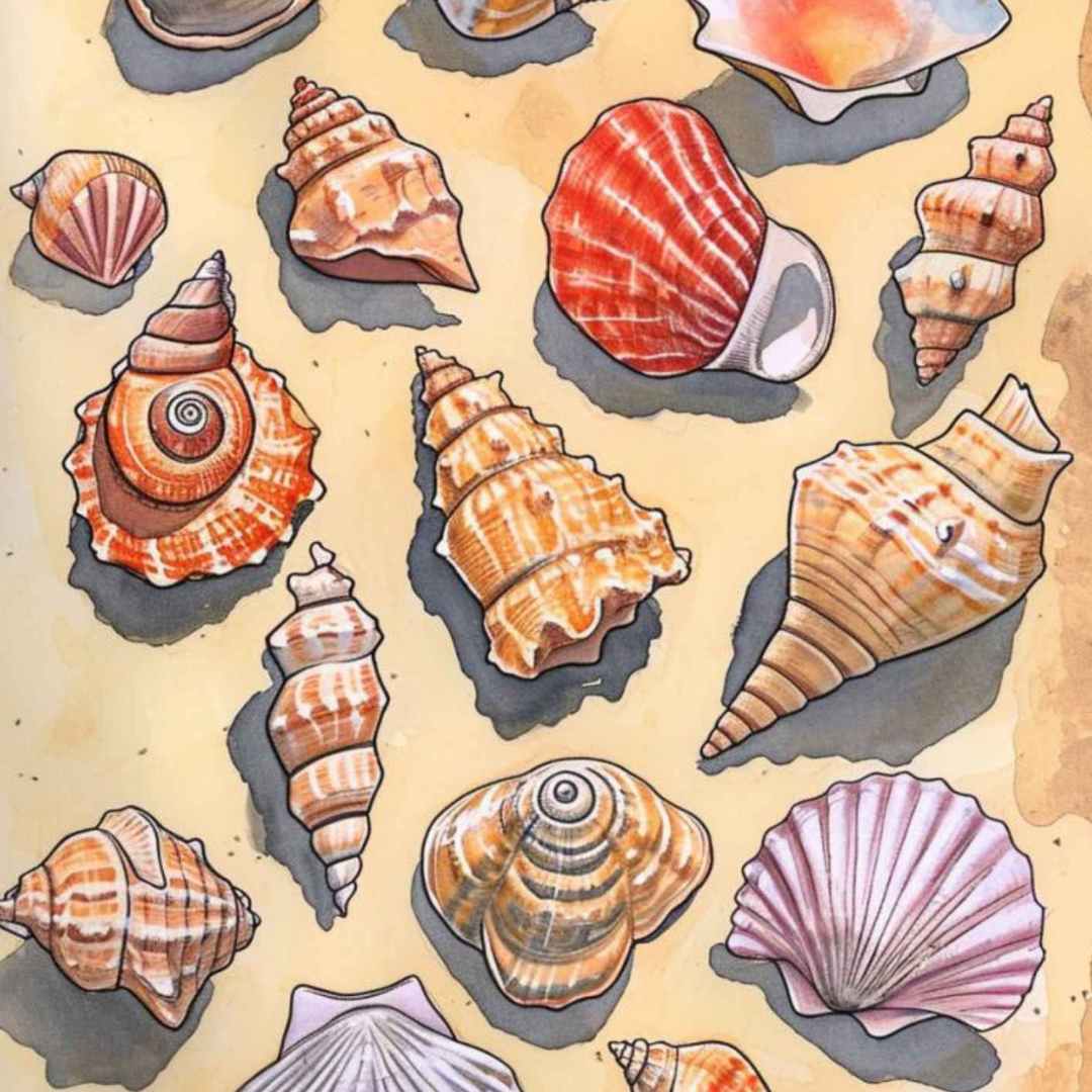 beach drawing ideas