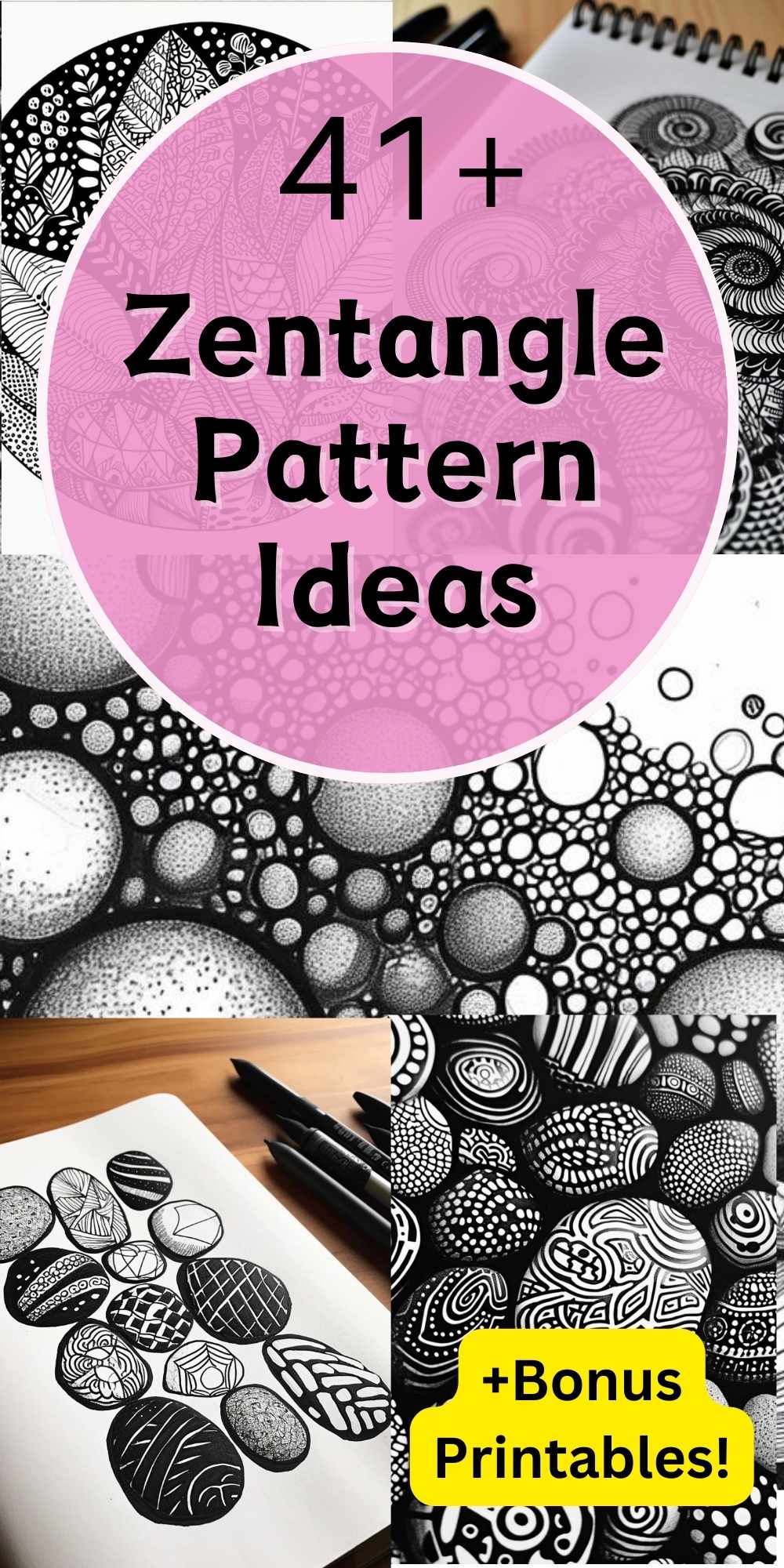 41 Zentangle Inspired Patterns for Every Artist Simple to Complex 41 Zentangle Inspired Patterns for Every Artist Simple to Complex