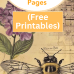 bee junk journal