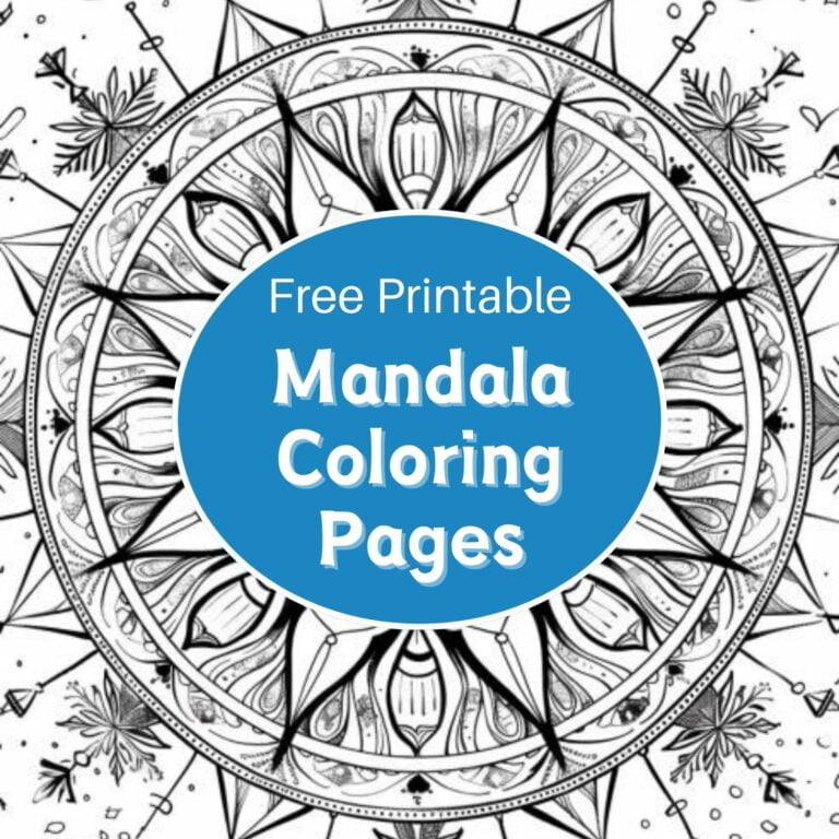 mandala coloring pages