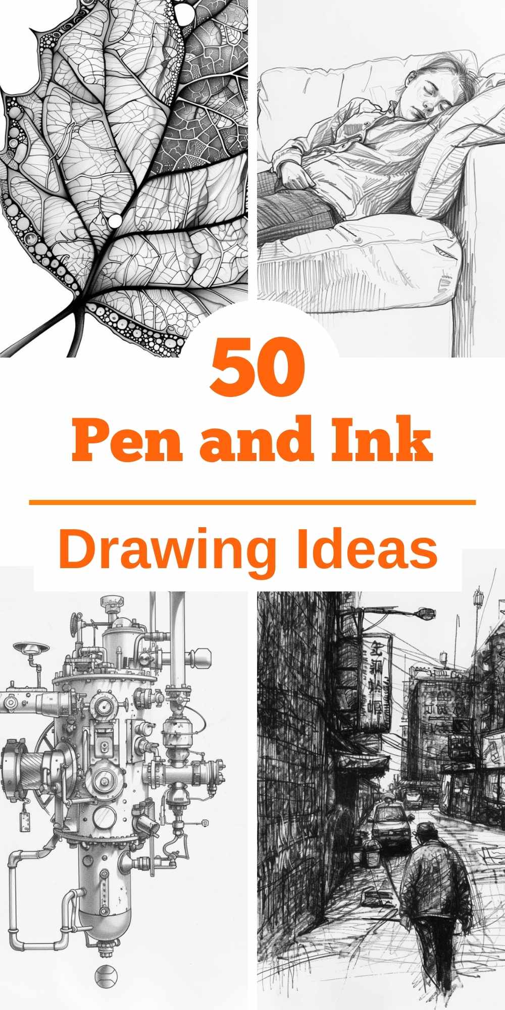 50+ Awesome Pen and Ink Drawing Ideas Inkspiration Unleashed