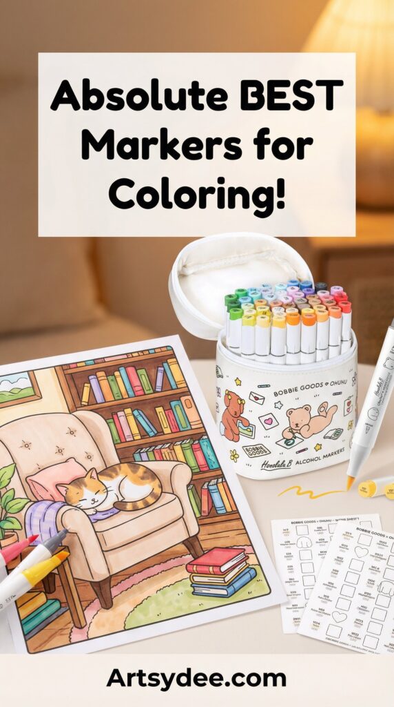 best markers for coloring 3