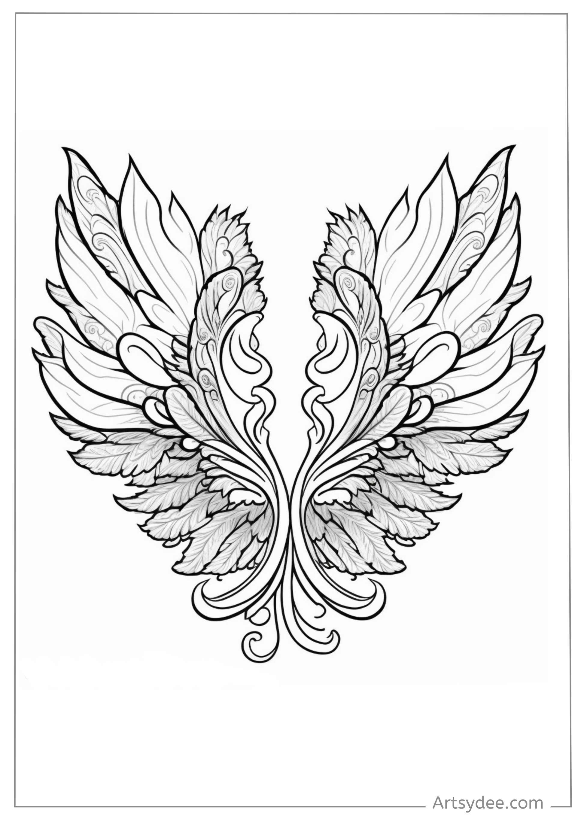 Angelic Art Therapy 21 Free Printable - 13 11 