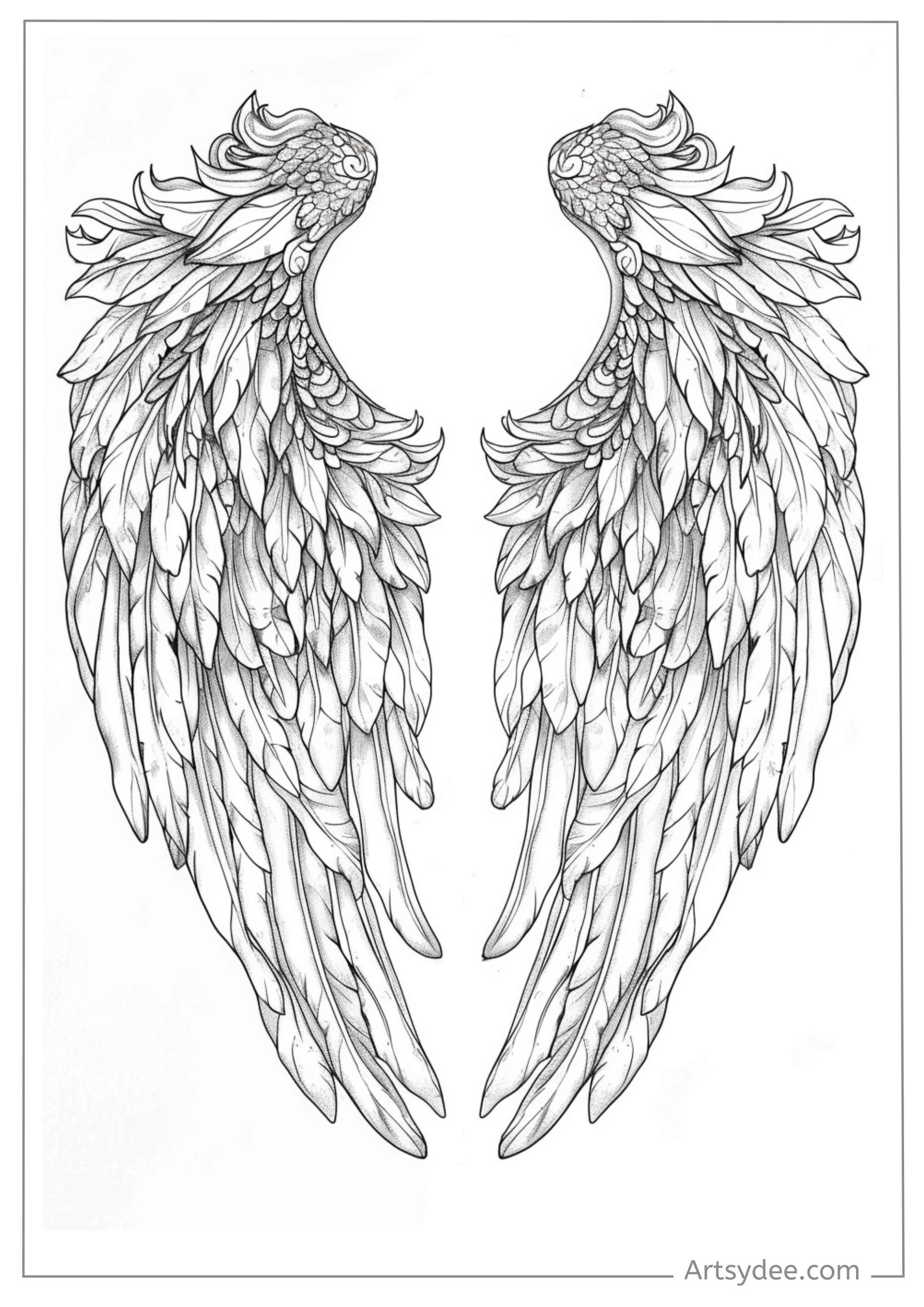 Angelic Art Therapy 21 Free Printable - 4 9 
