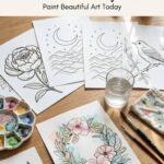 watercolor templates
