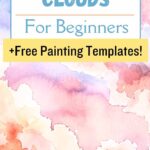 watercolor clouds