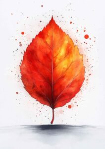40+ Fall Watercolor Ideas (+FREE Printable Watercolor Templates ...