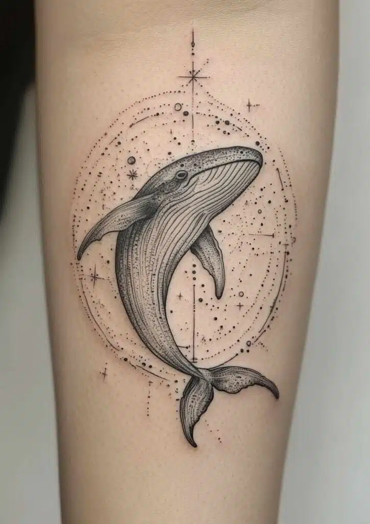 whale tattoo