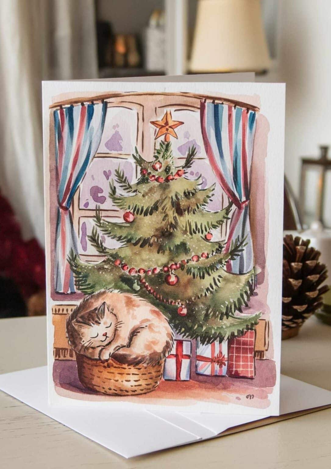 50+ Free Printable Vintage Christmas Botanicals - Artsydee - Drawing ...