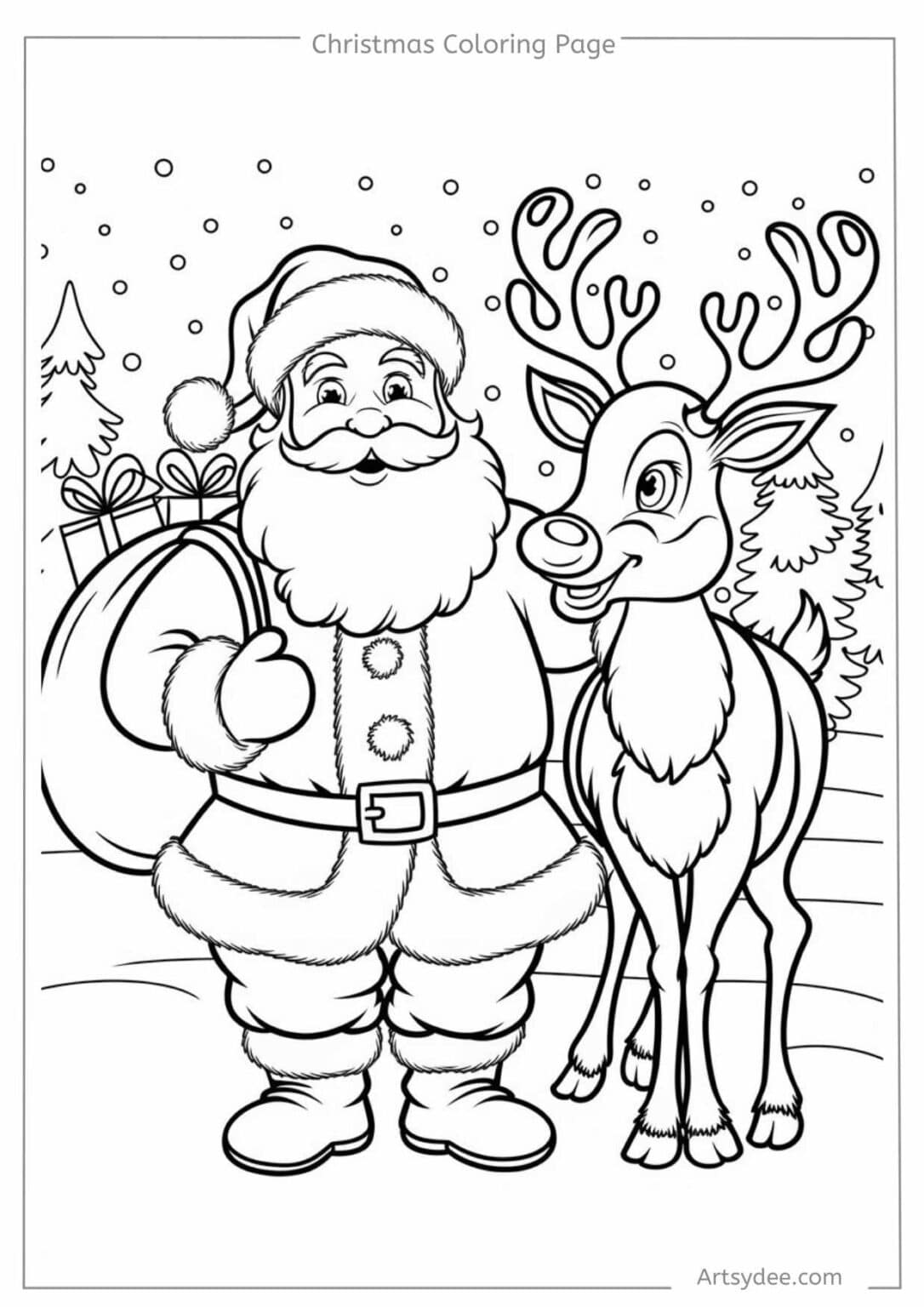 80 Free Printable Christmas Coloring Pages For Kids Adults 80 Free Printable Christmas Coloring Pages For Kids Adults