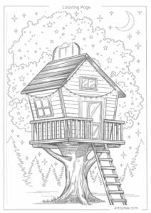 40+ Cozy Coloring Pages (Free Printable PDF!) - Artsydee - Drawing ...