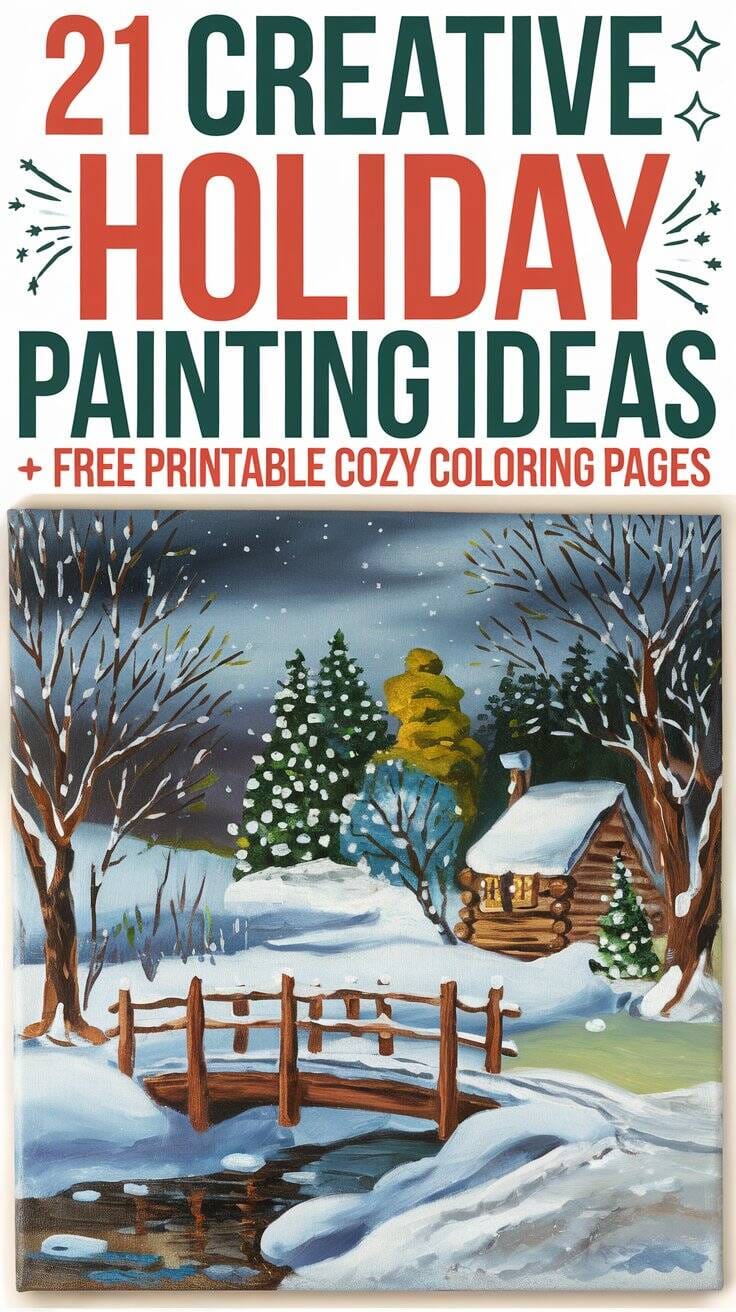 21 Creative Holiday Painting Ideas to Brighten Your Festive Season ...