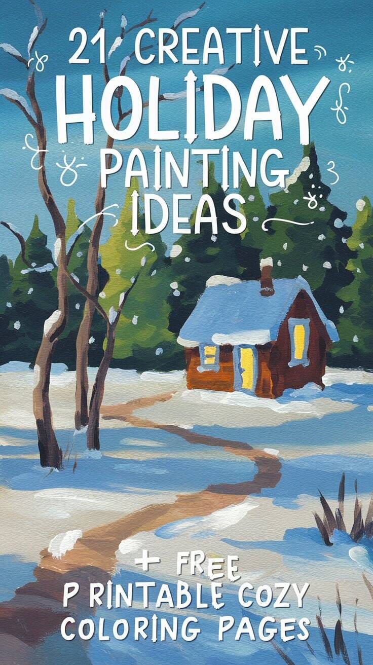 21 Creative Holiday Painting Ideas to Brighten Your Festive Season ...
