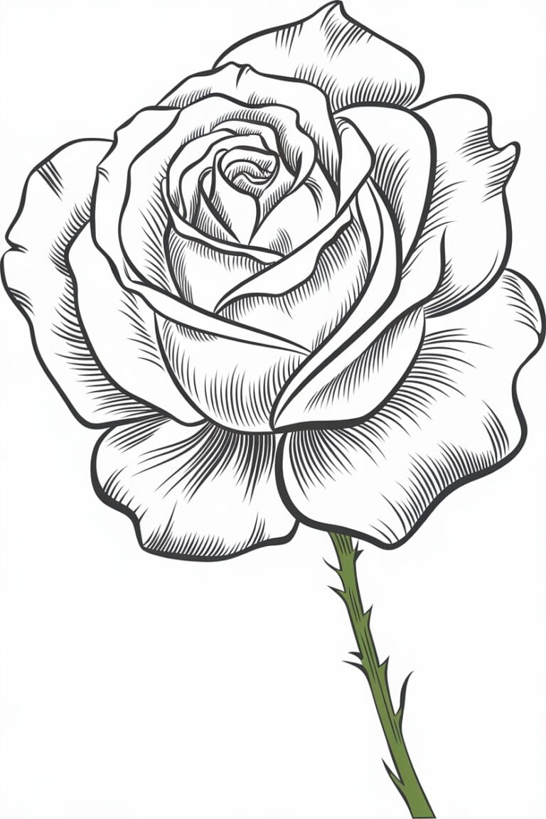 70 Outline Drawings For Painting And Coloring Free Templates 