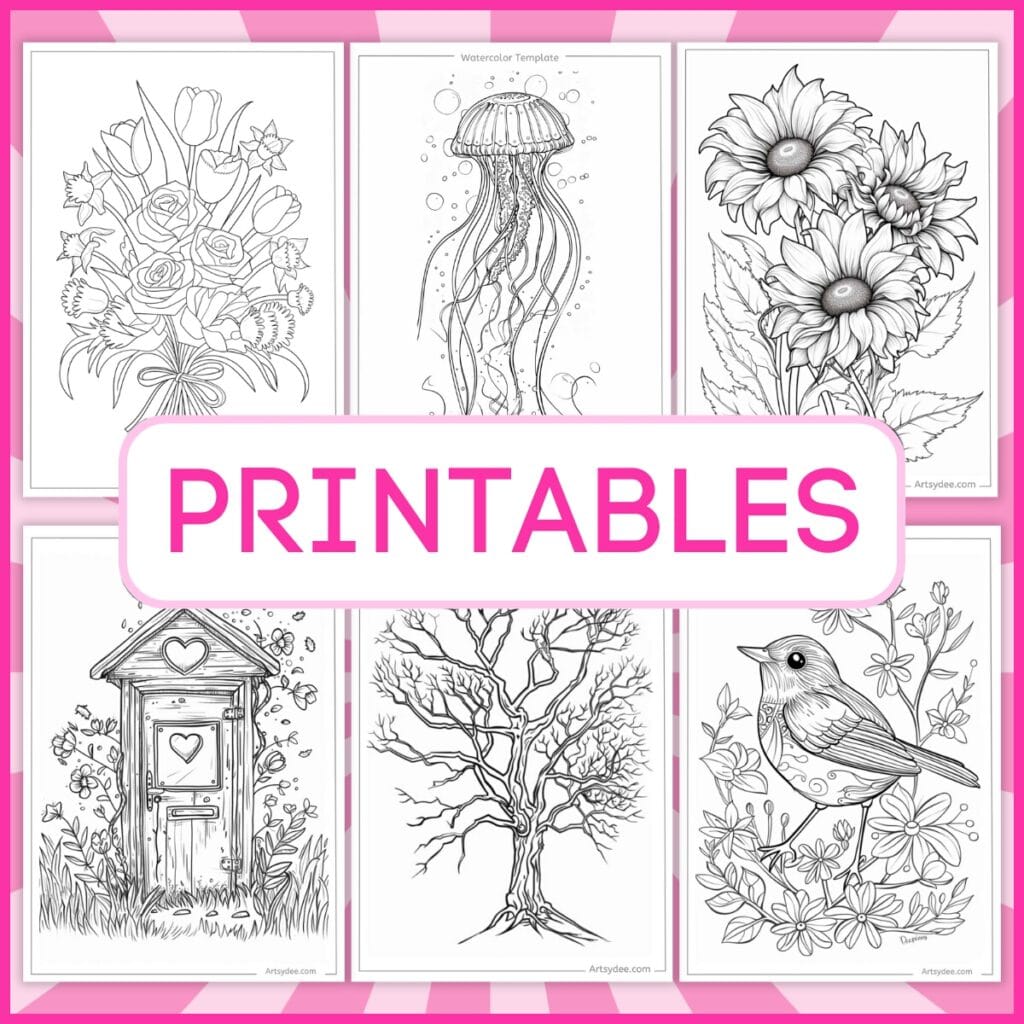 Printables Artsydee Thumbnails for Homepage