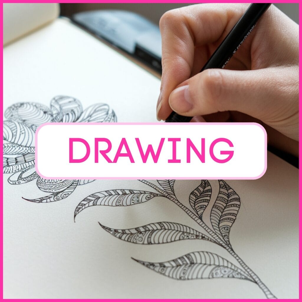 Drawing Artsydee Thumbnails for Homepage