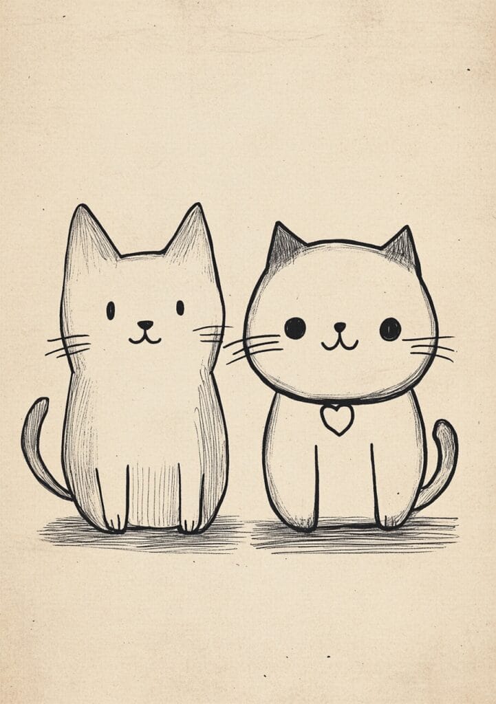 21 Cute Kawaii Drawings For Beginners FREE Drawing Templates 