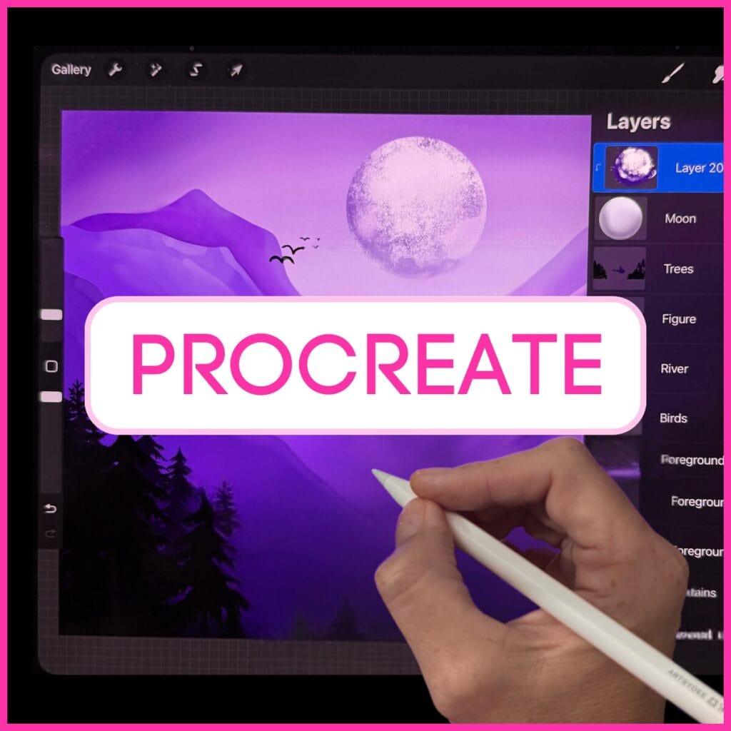 Procreate Artsydee Thumbnails for Homepage