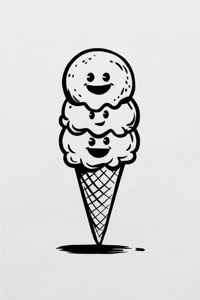 21 Cute Kawaii Drawings For Beginners FREE Drawing Templates 