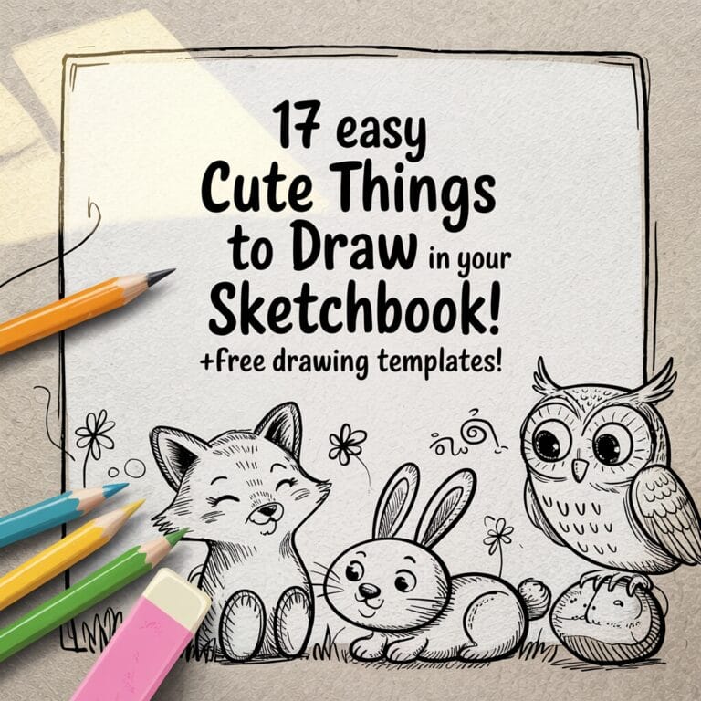Artsydee Easy cute drawings