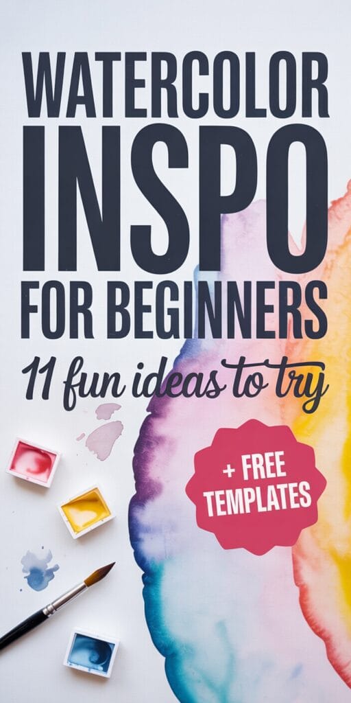 watercolor inspo for beginners