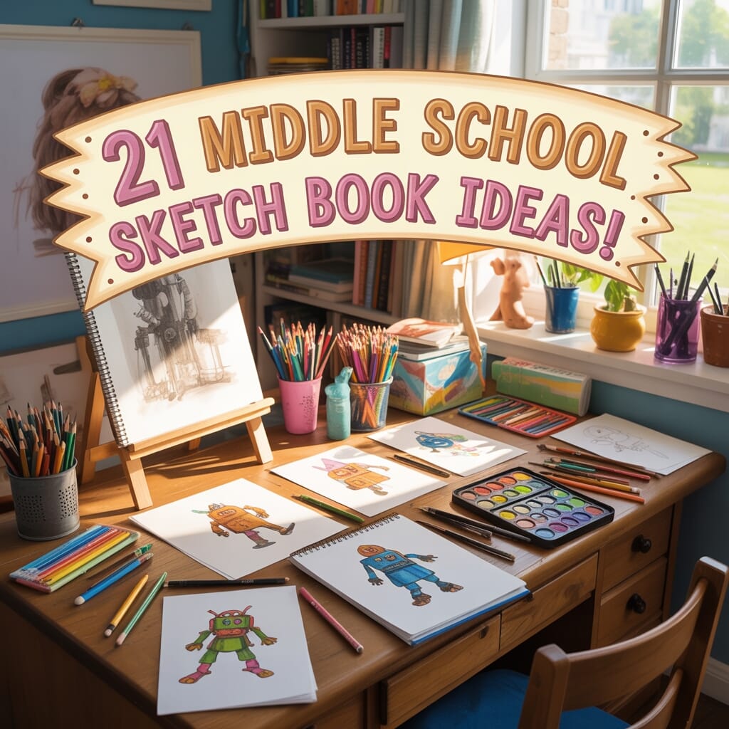 Middle School Sketch Book Ideas