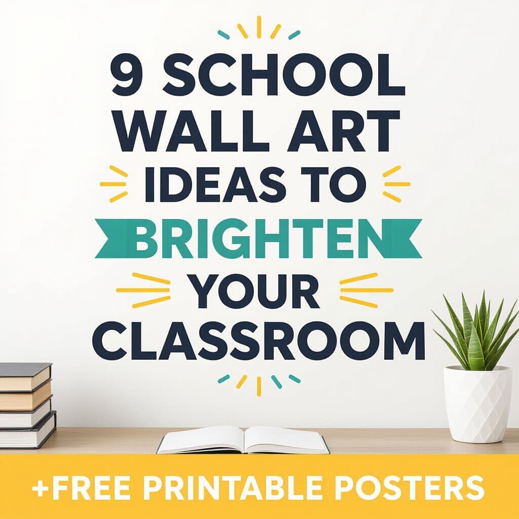 School Wall Art Ideas