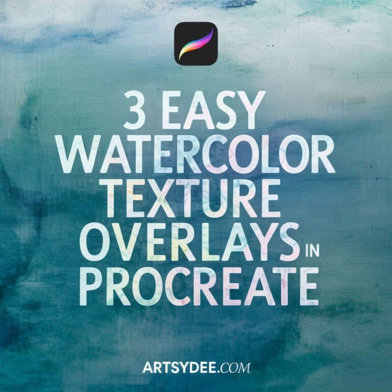 watercolor texture overlays procreate