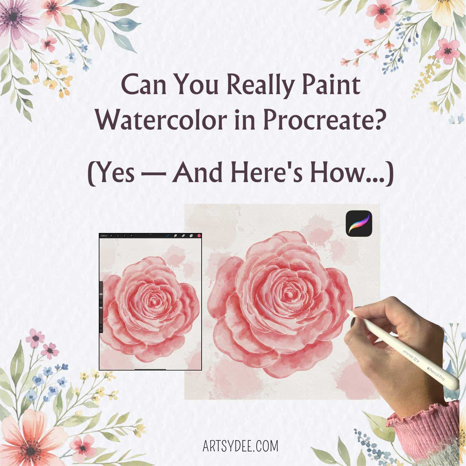 procreate watercolor