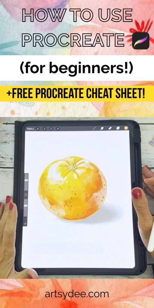 how to export images from procreate