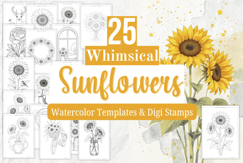 how to use a watercolor template in procreate