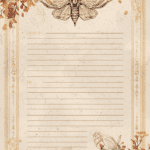 moth junk journal ideas