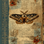 moth junk journal ideas