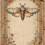 moth junk journal ideas